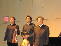 With Frank Stadler and Hossam Mahmoud, in New York, 2011
